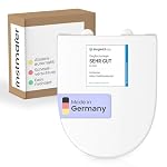 instmaier – instmaier Alma | Toilettendeckel | D-Form | Weiß | Made in G