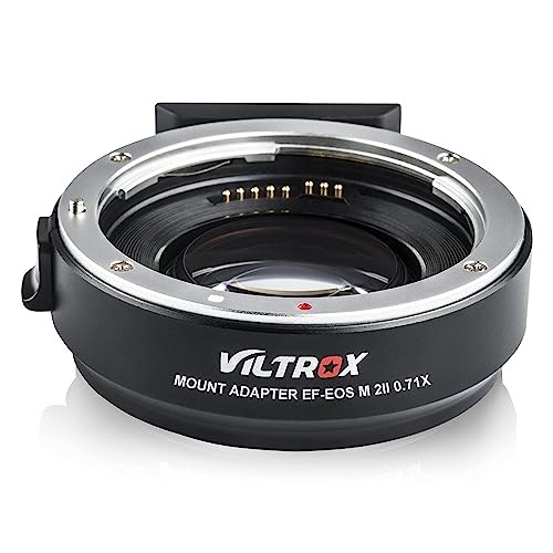 VILTROX EF-M2 II Electronic Auto Focus 0.71x Reducer Speed Booster Lens Mount Adapter for Canon EF Mount Lens to M4/3 MFT Camera PEN-F GH5 GH4 GF9 GX85 E-M5 E-M10 E-M10II E-PL3 - Image 3