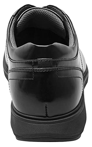 Nunn Bush Men's Pro Plain Toe Oxford with Kore Slip Resistant Comfort Technology4