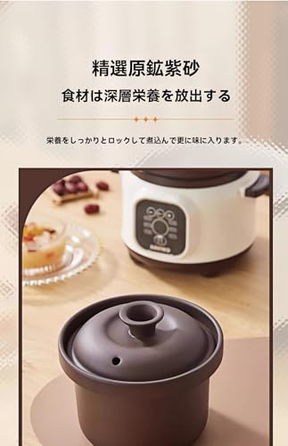 NYHGOXM 紫砂電気スープポット 3.8L の商品画像 5