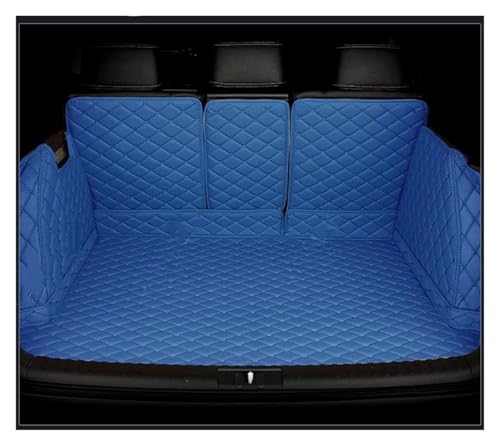 Tapis de coffre Land Rover LR5 7 places 2017-2020 couverture complète bleu