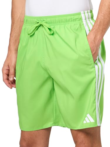 adidas Men's 3-Stripes 8-inch Swim Shorts3