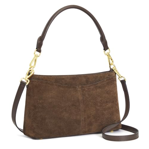 Image of Kattee Leather Crossbody Bag for Women, Small Purse Handbag