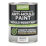 Mifica Anti Mould Paint 5L for Bathrooms & Kitchens – Mould Resistant White Emulsion – Stops Black Mould, Damp & Condensation | Long-Lasting Protection | Matt White Finish (5 Litre)