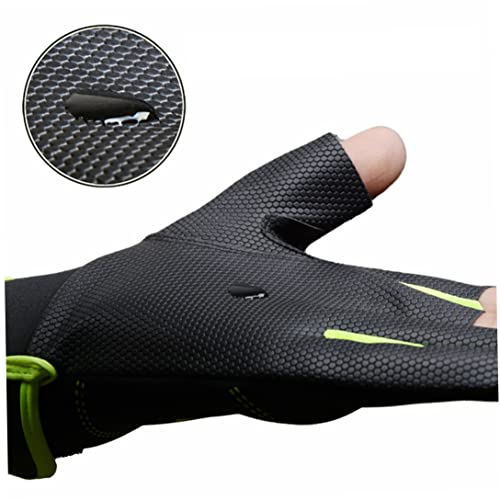 Vissen handmouwen vingerloze blootgestelde antislip buiten 3 gesneden vingers - Image 7