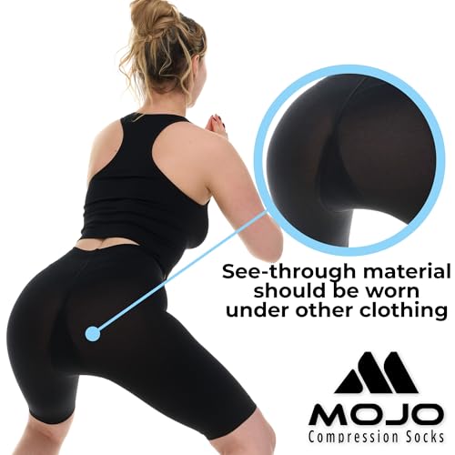 Mojo Compression Medical Shorts 20-30mmHg for Women & Men - M8192