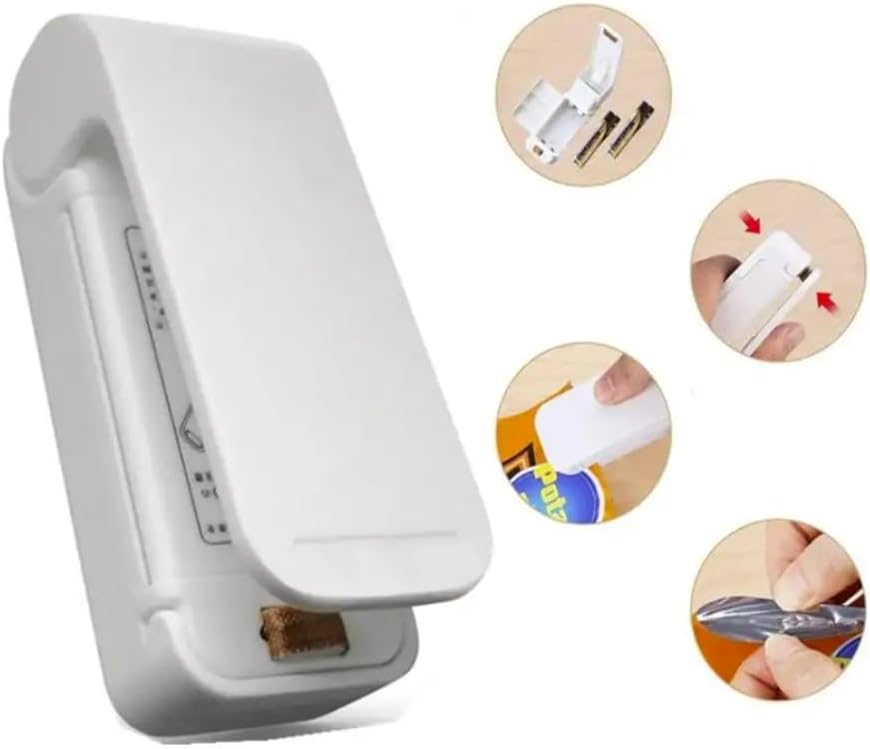 Miniatura 4 de Mini sellador térmico para papas fritas, bolsas, alimentos. Para una frescura óptima de los alimentos