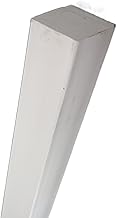 barra PVC QUADRATA BIANCA diverse misure (30x30x1000 mm)
