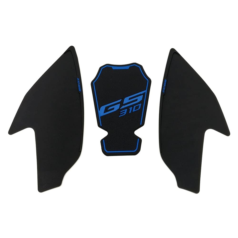 Motorrad Tankdeckel Pad Motorrad Anti Slip Tank Pad Schutz Aufkleber Knie Grip Traktion Seite Aufkleber Für B&MW G310GS G310 G 310 GS 310GS(12)