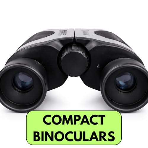 Hunter 8X Mini Binoculares Compactos 21mm Ruby Lentes miniatura 2