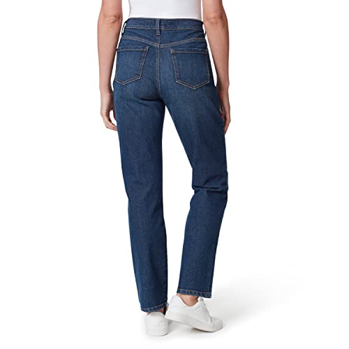 Image of Gloria Vanderbilt Womens Amanda Classic High Rise Tapered Jean Petite