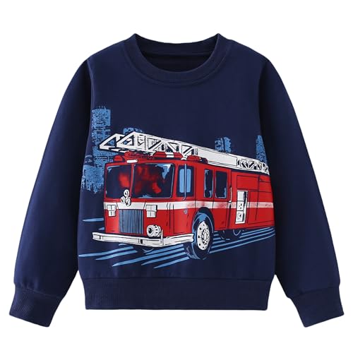 Pilipulu Sweatshirt Jungen Kinder Pullover Jungen Baumwolle...