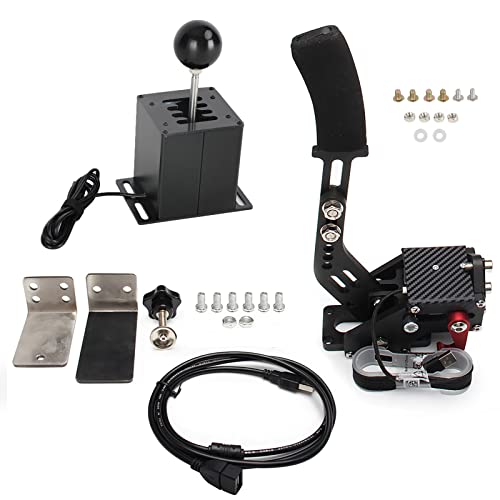 MAD HORNETS USB ???????????????????????????????????? ???????????????? ???????????????????? and ????+???? ???? ???????????????????????????? for Logitech G25 G27 G29 Thrustmaster T300RS/GT Steering Wheel PC Windows Sim Racing