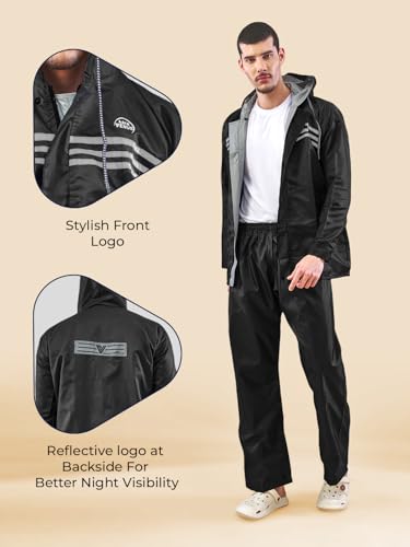 Image of LUX VENUS Reversible Rain Suit for Men.