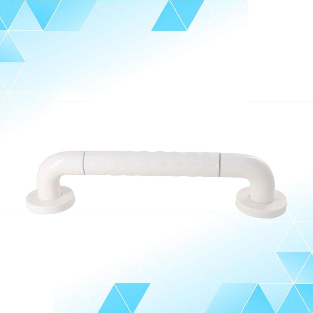 Operitacx Barra de Seguridad para Baño y Lavabo, Apoyabrazos de Acero Inoxidable Círculos Luminosos y Diseño Cómodo para Personas Mayores y Discapacitados
