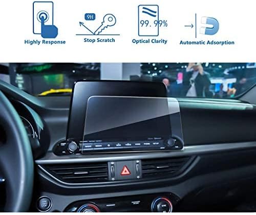 LFOTPP 2022 Forte Screen Protector [2019-2022 Ki a Forte] [2023 Ki a Forte LX LXS] 8-Inch Screen Protector 2019-2022 Ki a Forte Screen Protector 2023 Ki a Forte LX LXS 8-Inch Glass Navigation Screen Protector Infotainment 2019-2022 Forte Accessories Scratch-Resistant (NOT FOR 2023 GT-Line/GT /GT Manual)
