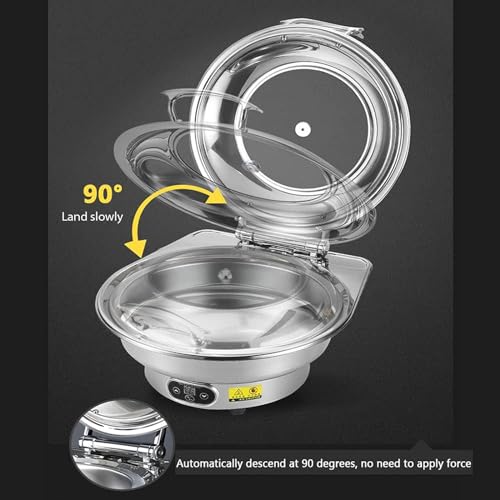Estufa eléctrica redonda para buffet 6 L miniatura 2