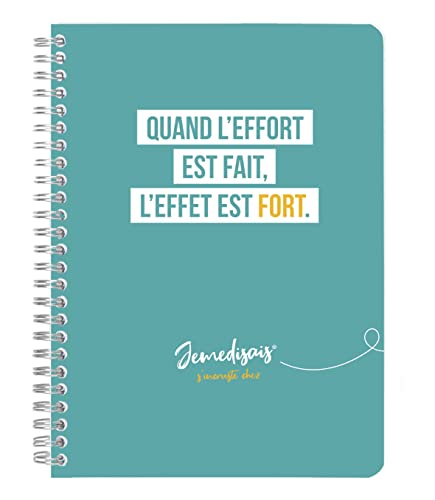Clairefontaine 116013C, Spiral Notebook with Original Text, A5 14,8x21cm 148 Lined Pages on 90g White Paper - Image 2