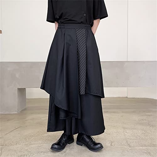 Pantalon japonais décontracté respirant tendance ample coupe Kendo