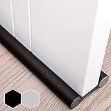 Zugluftstopper für Türen, Doppelseitig Tür Isolator, 96cm Türbodendichtung Luftzugstopper, Durchzug Windstopper, Schalldichtung Schaum Türstopper