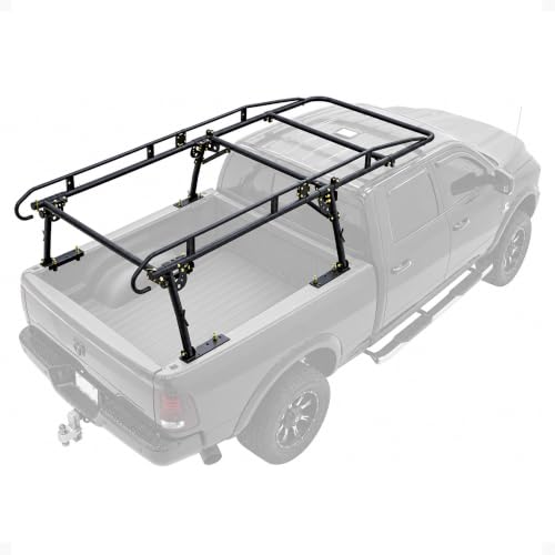 Elevate Outdoor Steel Over-Cab Truck Rack, 1,500 lb, Fits Beds to 75 in W