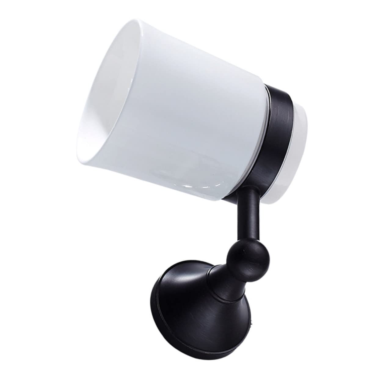 Portavasos Retro Individual De Cerámica Soporte para Vaso De Cepillo De Dientes Colgador De Pared para Baño Accesorios De Baño con Estante para Cepillos