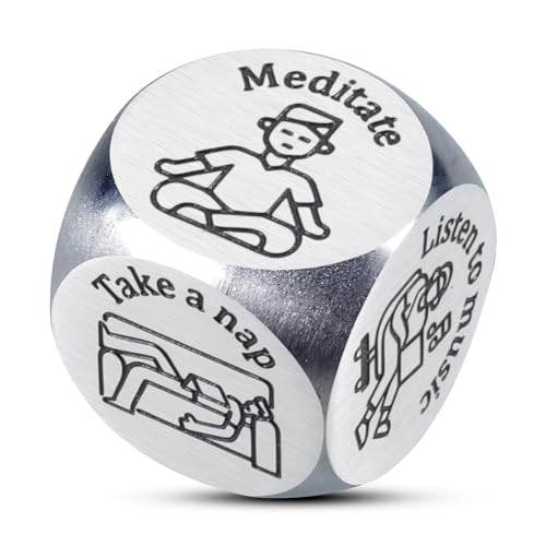 Self Care Anxiety Relief Meditation Decision Dice for Stress Relief