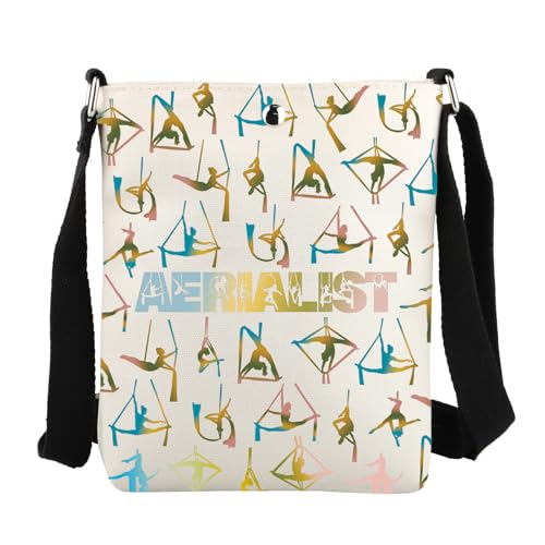 JYTAPP Crossbody Bag Aerial Silks Bag Aerial Yoga Gift Aerial Lover Artist Gift Aerial Gift Aerial Dance Coach Gift