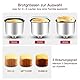 550W Brotbackautomat, COOCHEER Backmeister mit 25 Programme, Edelstahl Bread Maker Vollautomatische mit 13 Stunden Timing-Funktion, Silber