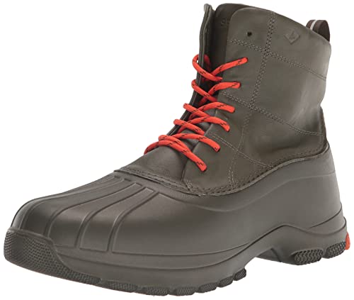 Image of Sperry Men's Duck Float Snow Boot, Olive Camo, 14