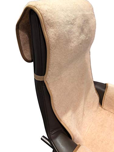 Alpenwolle Copripoltrona in 100% lana, con tasche