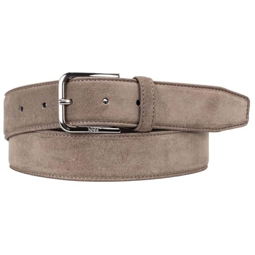 BOSS Men's Belt, Beige/Khaki 250, 90