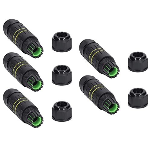 Conector de cable impermeable IP68 de 3 pines para evitar apagones en luces de patio 7