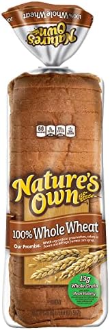 Nature's Own 100% Whole Wheat Bread Loaf - 20 oz Bag
