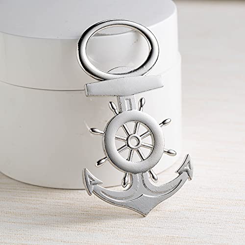 50PCS Anchor Design Bottle Openers for Nautical Themed,Wedding Favors Gifts,Bridal Shower Decorations or Baby shower Party Souvenirs for Guests with Individual Package - Image 5