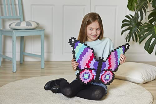 Plus Plus Building Blocks Toy, Puzzle by Number Butterfly, Logic Build Kids Crafts Jigsaw - Image 3