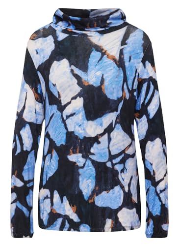 Rabe T-Shirt Gemustert - Rollkragen, Langarm