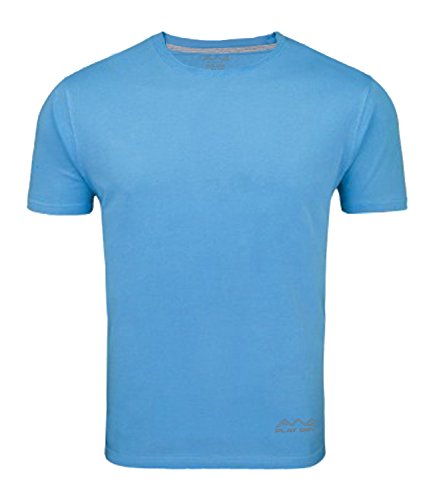 Image of AWG ALL WEATHER GEAR Dryfit T-Shirts for Men - Round Neck, Half Sleeves, Cotton, Regular fit Stylish Branded Solid Plain Tshirt for Men- Ultra Soft, Comfortable, Lightweight T-Shirt