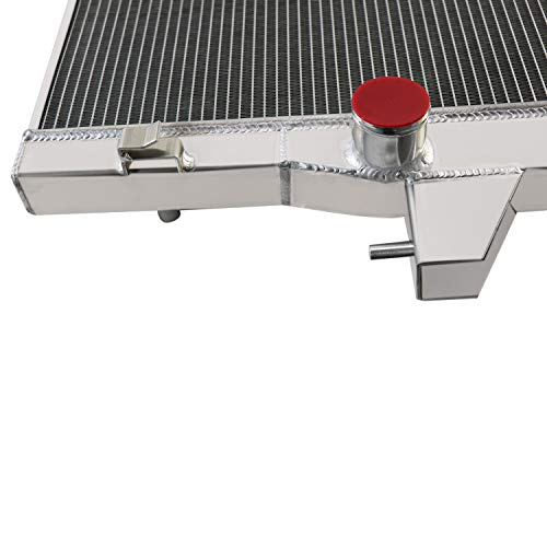 Primecooling 42Mm 2 Row Core Aluminum Radiator For 2003-2009 Dodge Ram 2500 / Ram 3500 (5.9L 6.7L Diesel Ohv Cummins) #TOP4