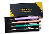 InnoBeta Tiger Gifts for Women, Tiger Lover Ballpoint Pen Set of 4 for Holidays, Christmas