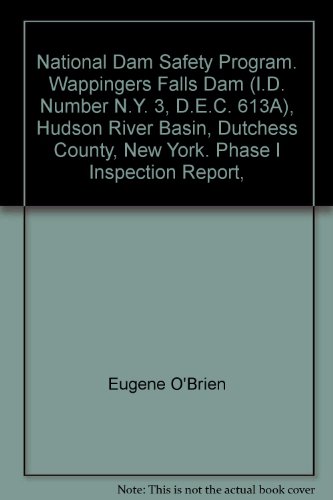 National Dam Safety Program. Wappingers Falls Dam (I.D. Number N.Y. 3, D.E.C. 613A), Hudson River Basin, Dutchess County, New York. Phase I Inspection Report,