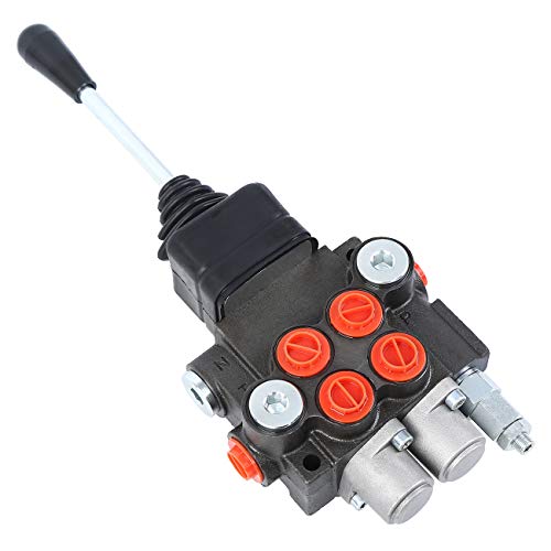 Hydraulic Valve 2 Spool Hydraulic Joystick Control Valve 11Gpm Double Acting Cylinder Spool With Joystick 250Bar #TOP5