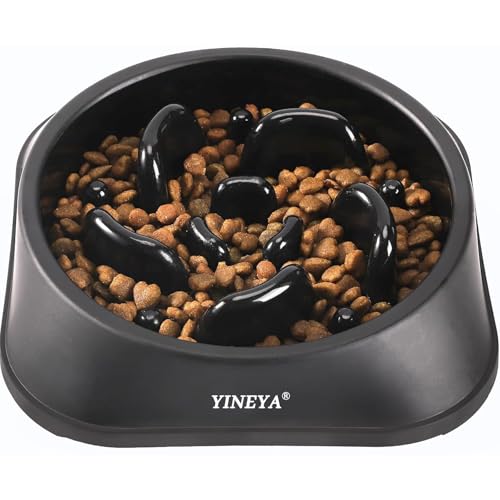 Slow Feeder Dog Bowls, Pet Supplies That Slow Down Eating, Pet Food Bowls, Maze Dog Puzzle Feeder for Medium Breed