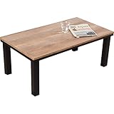 家具の赤や こたつ ビエール 長方形 幅90cm ビンテージ アンティーク アッシュ 家具調こたつ 薄型 クラック (アンティークアッシュ)