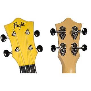 Flight, 4-String Travel Series Soprano Ukulele, Yellow (TUS-35YW) - Les Beatles, Paul McCartney, John Lennon, RIngo Starr, George Harrison Flight, 4-String Travel Series Soprano Ukulele, Yellow (TUS-35YW) – Image 5