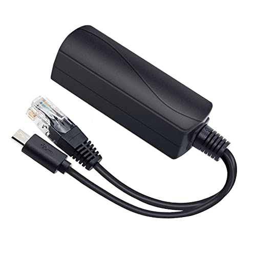 JacobsParts 5V PoEXvb^[ 48V~5V 2.4A }CNUSBA_v^[ IEEE 802.3af IPJ Raspberry PiȂǂɑΉ