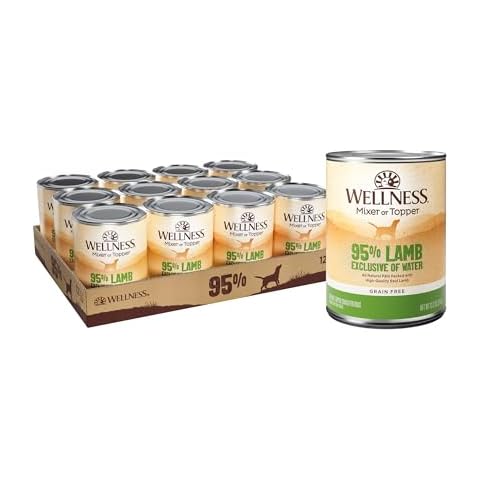Wellness 95% Lamb Wet Dog Food (Pack of 12) Cover