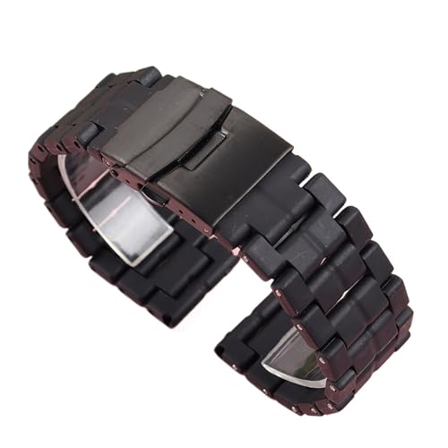 HMFang �v���X�`�b�N�t�@�C�o�[�E�H�b�`�o���h �E�H�b�`�X�g���b�v 3050 3051 3080 3150 8800 23MM�E�H�b�`�o���h �u���b�N �_�u���Z�[�t�e�B�o�b�N��(Black-)