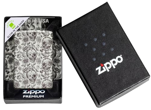 Zippo Skeleton Glow in The Dark 540 Color miniatura 6