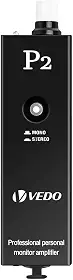 Amplificador Fone Ouvido Vd-p2 Interface Áudio Xlr 3,5mm,amplificador de fones de ouvido com seletor estéreo/mono para tecladistas, bateristas e guitarristas